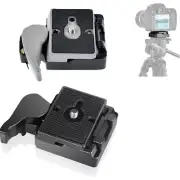 323 RC2 Adapter: Quick Release Plate Clamp for Manfrotto 200PL-14 Camera Tripod
