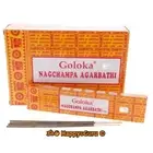 "Nag Champa" Goloka Incense Sticks 180g (12x 15g Packets)