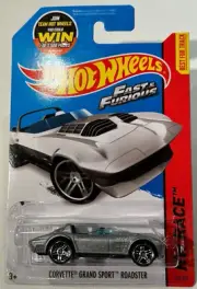 2015 HOT WHEELS CORVETTE GRAND SPORT HW RACE #179/250 FAST & FURIOUS