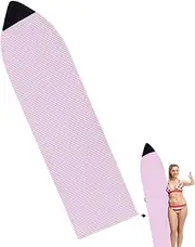 Paddleboard Covers, Lightweight Surf Sock Paddleboard Covers, Knit Surf Board Bag Protective Case, Longboard Sock for Local Trips to The Beach,