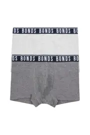 [Bonds] Bonds Men's Men's Everyday Faves Trunks 2 Pack Size: 3XL 3XL Multicolor