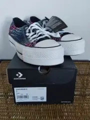 Converse Chuck Taylor All Star Platform Low - Crocodile Scales, W size 5, new