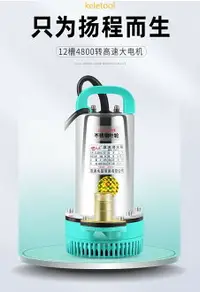 在飛比找樂天市場購物網優惠-【免運】抽水機 沉水馬達 沉水泵 直流潛水泵 12V 24電