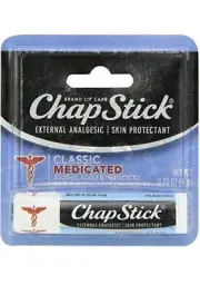 6 Pack Chapstick Classic Medicated Lip Balm 0.15Oz Each EXP 3/25