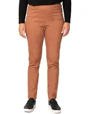 [Fella Hamilton] Suzy Stretch Long Pull On Jean in Hazel