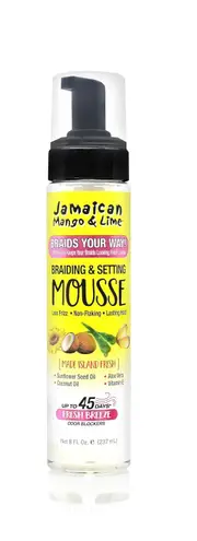 Jamaican Mango & Lime Braid Shine Molding Mousse 237mL(8oz)