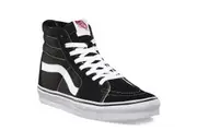 VANS SK8 Hi Casual Shoes High Top Canvas Skateboard Sneakers Old Skool - Black/White