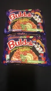 SAMYANG BULDAK HABANERO LIME RAMEN Stir-Fried Ramen 2-Pack