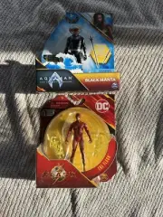 DC The Flash Movie 4" Action Figure & Black Manta Figure New