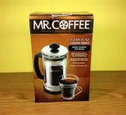 Mr. Coffee 1.2 Quart Coffee Press with Measuring Scoop New in Box