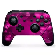 Nintendo Switch Pro Controller Skin Decal Vinyl Wrap - Pink Hearts Flowers