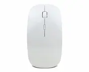 Ultra-thin wireless mouse for notebook computer - WHITE