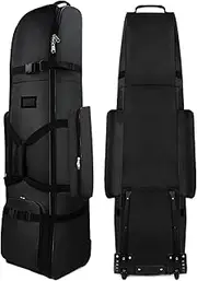 Golf Travel Bags - Heavy Duty Golf Club Storage with Wheels,Aviation Luggage Case Waterproof Outdoor Gear Storage Accessories Lovers Coworkers Friends