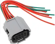 eMagTech 8-Way Front Radar/Sonar Sensor Connector Pigtail Compatible with Toyota Compatible with Corolla 2014-2020 52197-30040 90980-12520