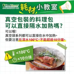 【美國FoodSaver】真空卷5入裝(8吋2卷 11吋3卷)