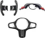 Steering Wheel Key Frame Box Shift Paddles Assembly Accessories Compatible With BMW X5 X6 X7 X8