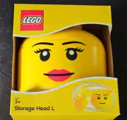 New in Box 2017 Lego I'm Back Yellow Plastic Smiling Face Iconic Storage Head L