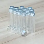 6ml Vials Oils 10~100pcs Aluminum Lids Candy Crafts Glass Bottles Mini