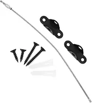 MOBUTOFU 2 Sets Tip Furniture Anchors for Proofing Sturdy Cabinet Straps for Dressers Bookcases and Wardrobes Easy Installation Includes Screws