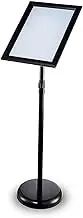 Display Sign Stand,Poster Stand,A3 Sign Holder Height Adjustable Telescoping Frame Advertising Sign Holder For Wedding/Show/Display/Advertising