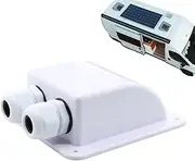 Solar Cable Entry Gland | Solar Double Cable Gland,Waterproof Wire Gland, Gland Wire Holders, Solar Extension Cable Connector for RV, Campervan, Boat Solar Projects