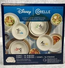 Corelle® Disney Mickey & Friends 16- Piece Dinnerware Set New & Sealed Box