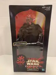 STAR WARS EPISODE 1 ~DARTH MAUL~ACTION COLLECTION~FULLY POSEABLE WITH LIGHTSABER