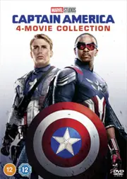 Captain America 1 to 4 Collection (REGION 2) DVD
