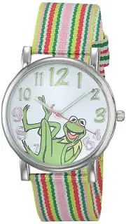 Muppets Women's MU1010 Kermit the Frog Dial Multi-Color Watch with Multicolor