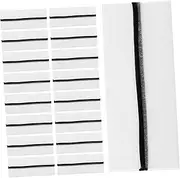 WOONEKY 40pcs False Eyelashes Self-adhesive Strips Eyelash Strip Eyelash Adhesive Strips Lash Extension Tape Self Adhesive Eyelashes Tape for Lash Extensions Practice Lash Strips