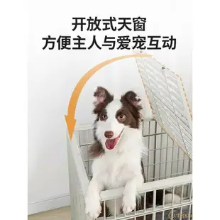 免運 狗籠子樹脂小型犬中型犬狗籠子寵物柯基比熊墊板專用室內圍欄狗屋 特價出 可開發票