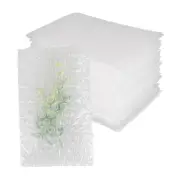 50Pcs Bubble Out Bags, 4 x 6Inches Bubble Out Pouch Small Bag, Double Walled ...