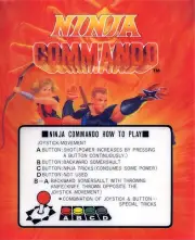 Ninja Commando Neo Geo Arcade Marquee