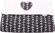 Minene Universal Baby Stroller Cosytoes Liner Buggy Padded Luxury Footmuff(Grey & Cream Heart, Printed Leaves), 17797