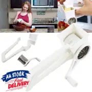 Zesters Tools Easy Cleaning Rotary Cheese Grater Blade Graters Stainless Steel