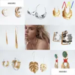 EARRING EARINGS WOMEN EARRINGS PARTY HOOP PENDIENTES GOLDEN