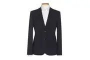Brook Taverner Womens/Ladies Eclipse Cordelia Single-Breasted Blazer (Black) - UTPC7644