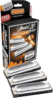 [Hohner] Special 20 Propack C, G, A-Major Harmonica (Pack of 3)