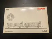 Marklin HO 46158 “Church organ Transport” Box Cars 2 Car Set