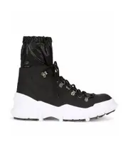 Dolce Gabbana Elasticated Ankle Lace-Up Boot 39,40 Black