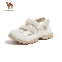 在飛比找蝦皮商城優惠-CAMEL SPORTS駱駝 女士休閒運動鞋 鏤空網眼魔術貼