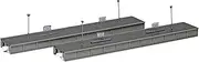 KATO 23-173 N Gauge Island Home C No Roof 2 Piece Model Train Supplies