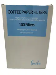 Premium Coffee Disposable Filters for K-Carafe Reusable Filter, Set of 100