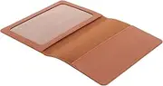 [Ipetboom] Passport Holder Wallet Durable PU Leather Travel Protector Elegant Design with Multiple Compartments for Passport Cards Documents Stylish Case for Travelers