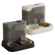 Automatic Pet Feeder 2-In-1 Cat Dog Refill Self Feeding Food Water Dispenser