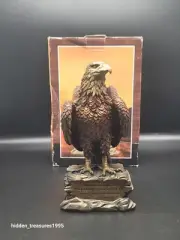 EAGLE Statue Sculpture - Soar On Wings Like EAGLE ,statue with bible verse 7"