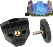Football Helmet Clips - Football Visor Clips Replacement | Football Visor Helmet Clips Soccer Helmet Screws Fasteners | Football Helmets Thumb Screws for Helmets Visor Quick Fix Black