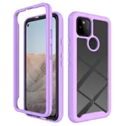 For Google Pixel 5a 5G Case, Solid Colour Slim Cover, Purple