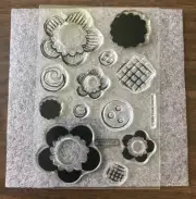Close To My Heart ~ FLORAL CHARMS ~ C1226 - Acrylic Stamp Set
