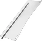 Mipcase Acrylic Keyboard Stand with Curved Edges Slip Base Stylish Riser for Desk for Gaming Keyboards and Computer Accessories Versatile Use with Mice and More
